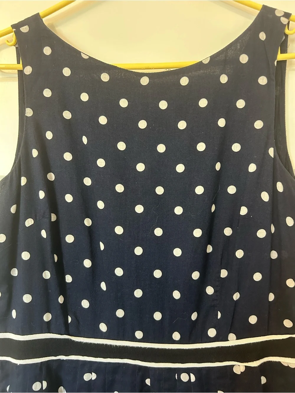 Frank Lyman Design Vintage Black Polka Dot Stretch Midi Dress Sz 4 - Picture 4 of 6
